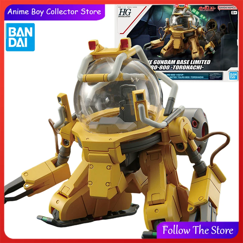 Набор моделей Bandai, основание GUNDAM LIMITED HG, экшн-фигурка, мобильный костюм, фигурка Gundam Amine, подарки для детей