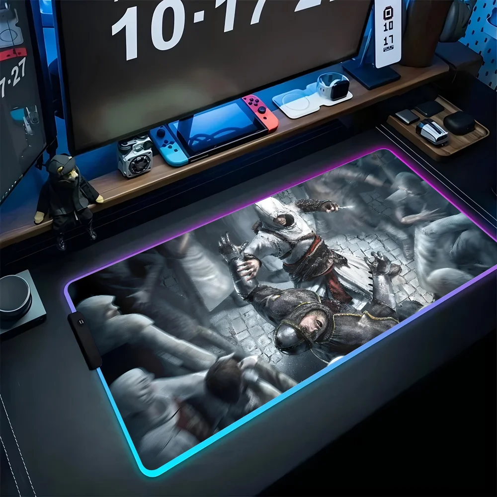 1 шт., коврик для игровой мыши с надписью «A-Assassin's Creed»