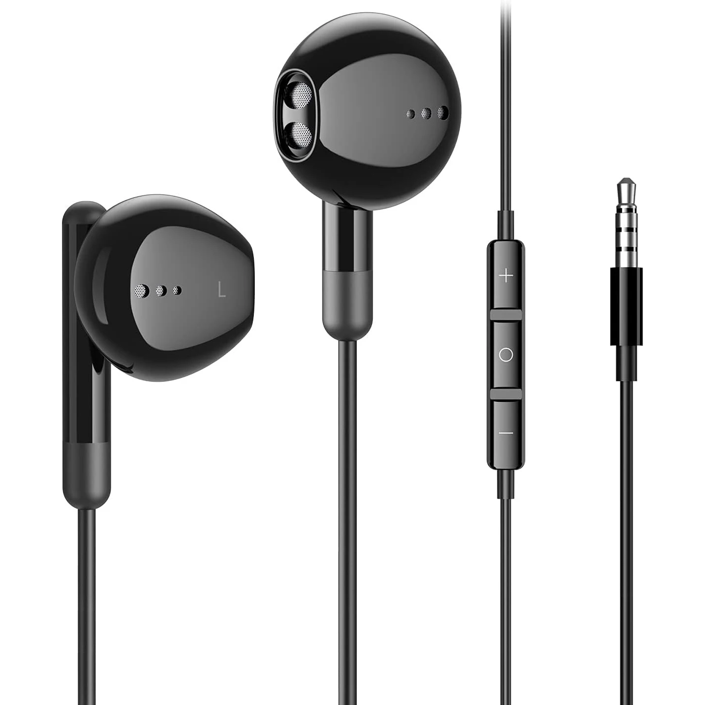 EARDECO оригинальные Hi-Fi спортивные проводные наушники Inear проводные наушники стерео мощные басы с микрофоном наушники с проводом 3,5 мм гарнитура