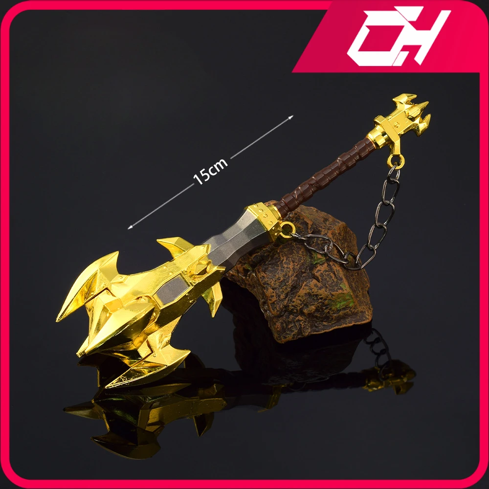 Звеньевая модель оружия Savage Lynel дробилка игровой периферический 15 см модель металлического меча брелоки орнамент коллекционные поделки игрушки подарки