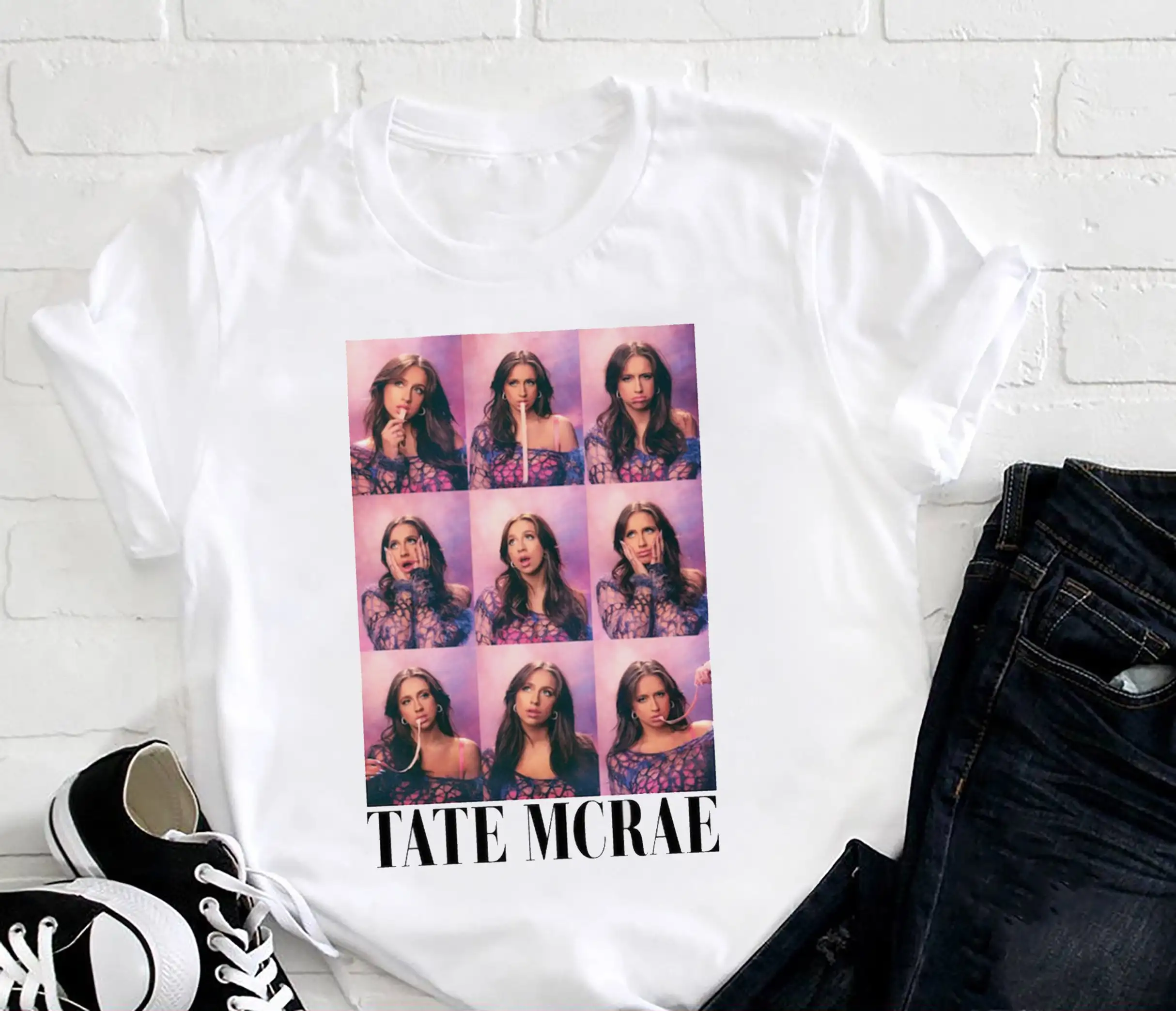 Футболка Tate McRae Tour 2024, поклонник, подарок, концерт Merch