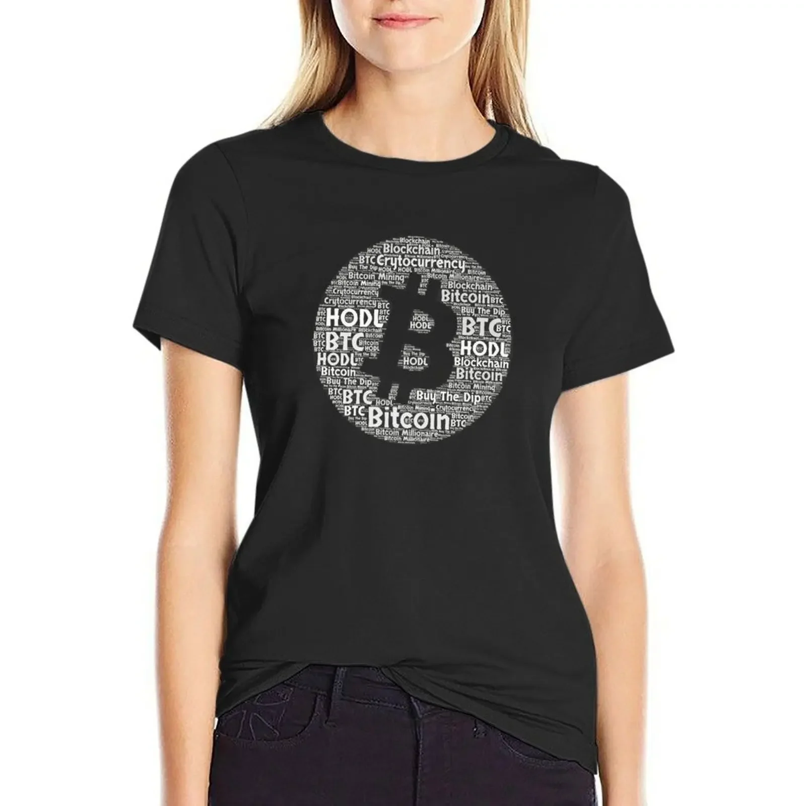 Логотип биткоина криптовалюты | Толстовка криптовалюты | Рубашки Биткоин | Криптовалюты HODL, рубашка, забавная криптовалютическая одежда, футболка
