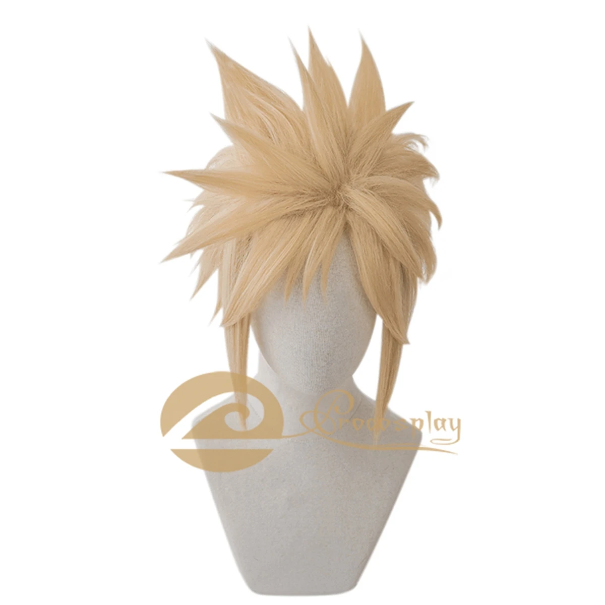 Парик для косплея Cloud Strife Golden Cos, аксессуары для волос для мужчин, Хэллоуин, mp 005622