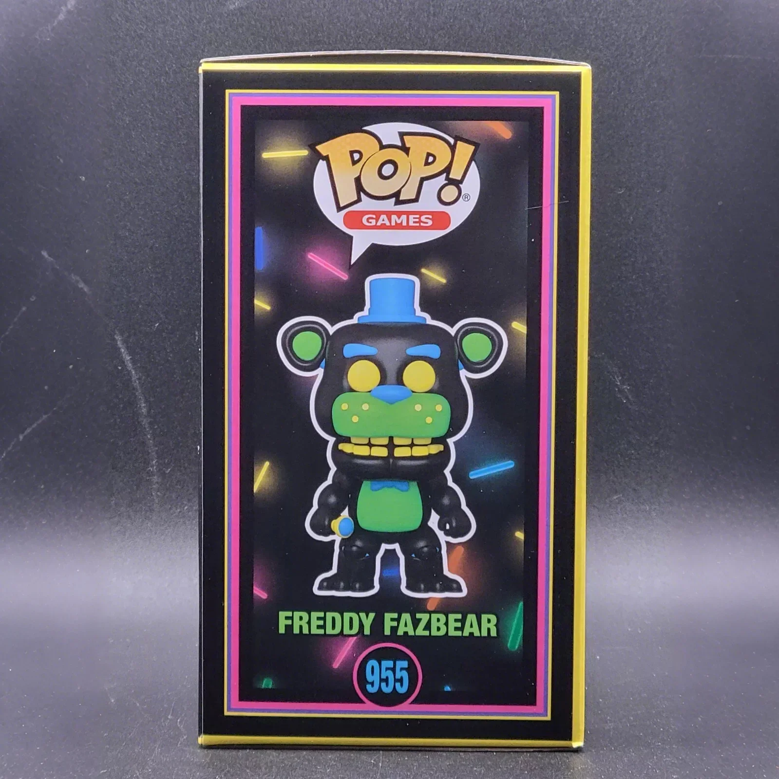 Фото Фигурки Фредди Fazbear # 955 Funko Pop Games Five Nights at Freddy's Виниловая модель игрушки Кукла Коллекционная ограниченная серия игрушка в подарок №5
