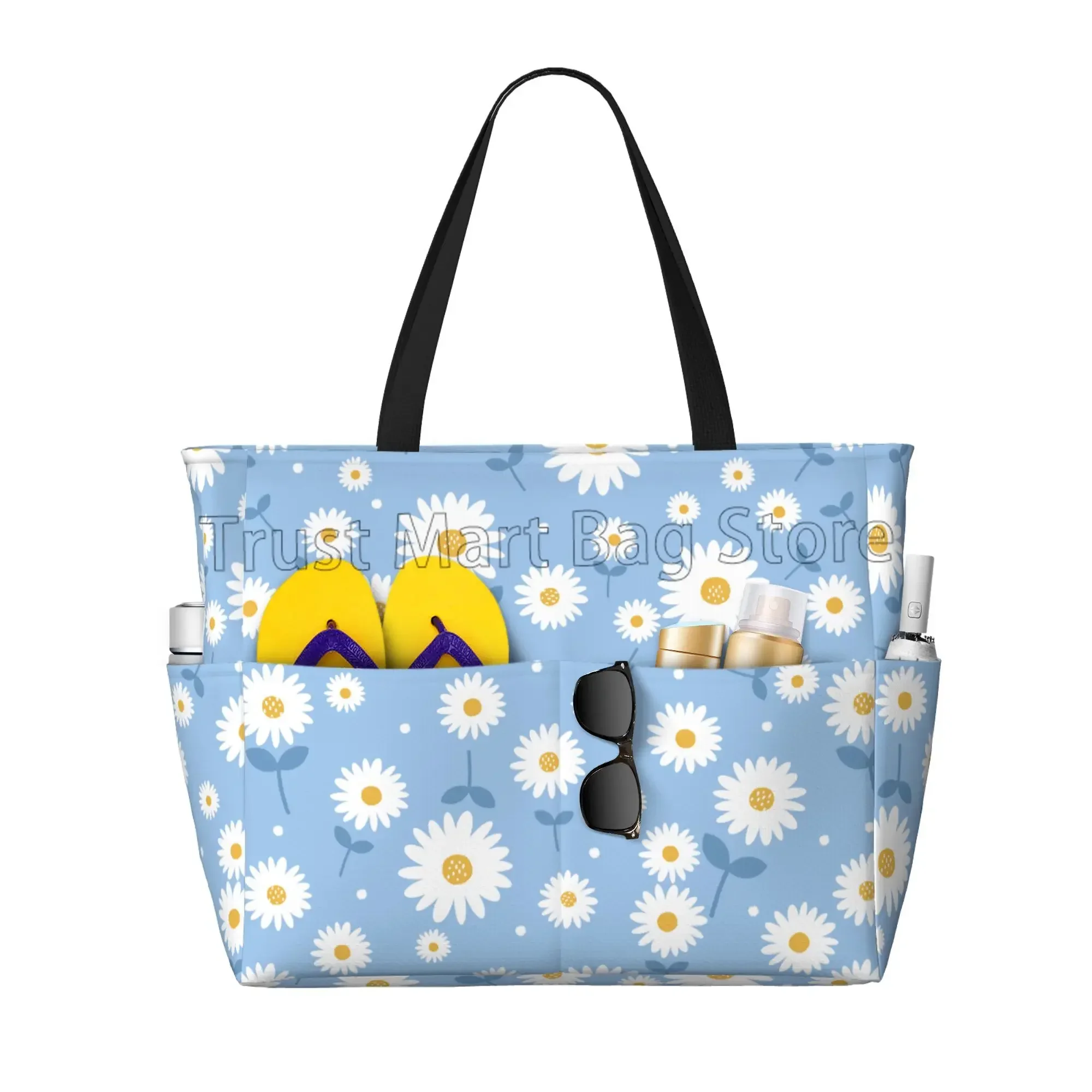Andrfloral-Grand Sac Fourre-tout de Plage для женщин, водонепроницаемый, Fermeture Architlair, защита от столкновений, piscine, natation, salle de spor