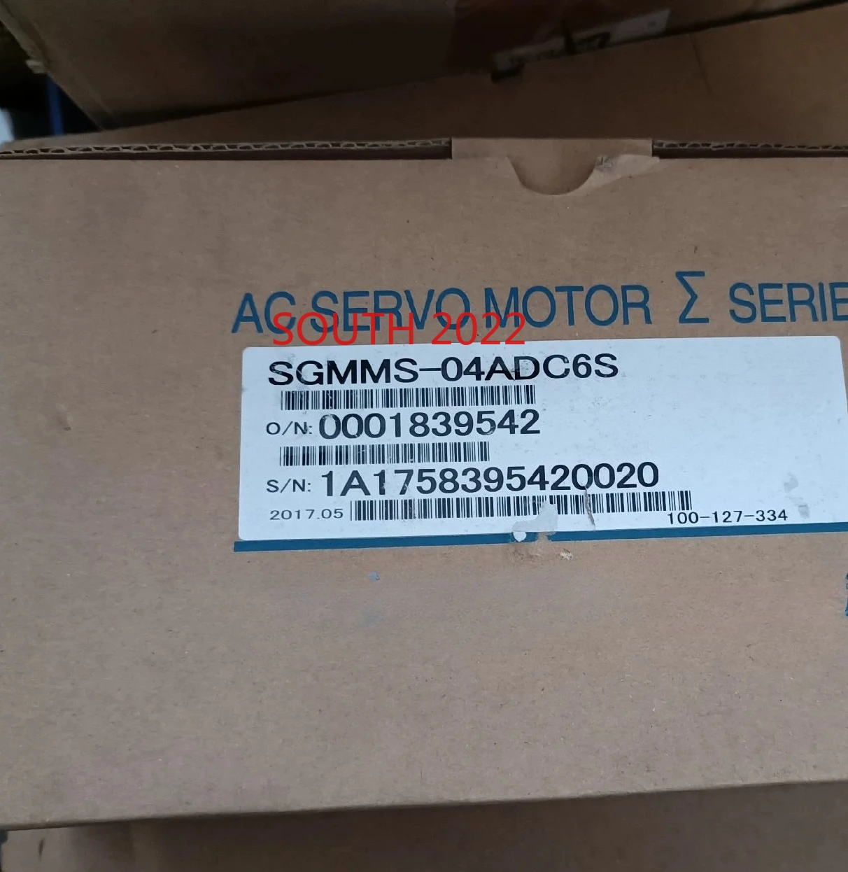НОВИНКА в коробке SGMMS-04ADC6S SGMMS-04A3C6S SGMMS-08ADC6S SGMMS-08A3C6S Серводвигатель переменного тока