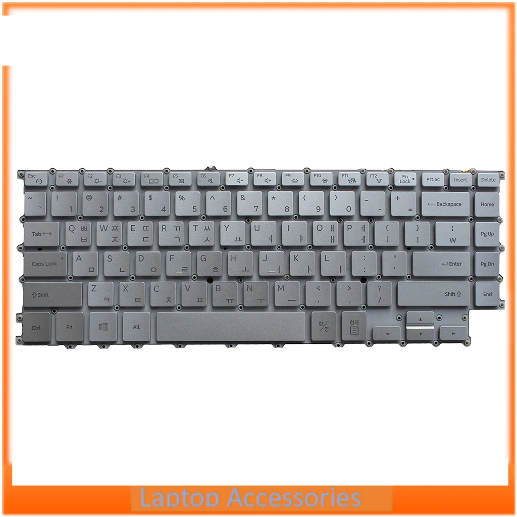 Фото NP900X5T Корейская клавиатура с подсветкой для ноутбука Samsung NT950XBE NP900X5N 900X5N NP900X5T NP901X5 NP900X5U BA98-01702A10 №4