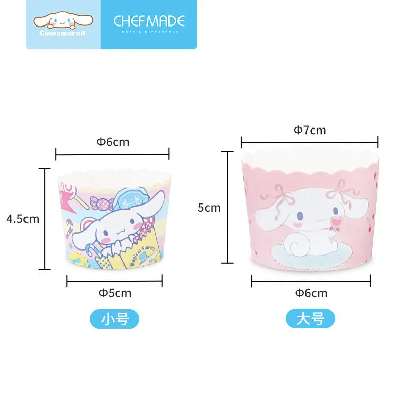 Набор бумажных стаканчиков Hello Kitty, 100 шт., устойчивые к высоким температурам бумажные подставки для тортов, бумажные стаканчики для выпечки, Мультяшные бумажные стаканчики, форма (art.: 3920c2f3db9bc) - 3920c2f3db9bc