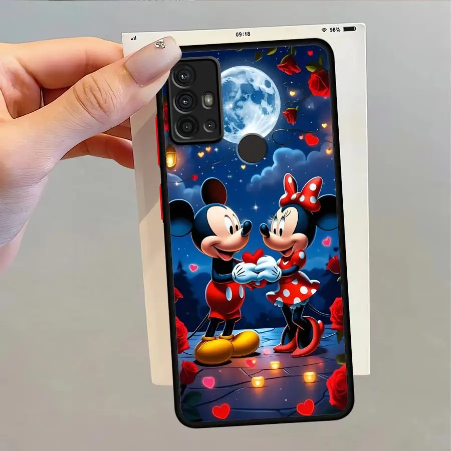 Фото Чехол для телефона с Микки Маусом и Минни Маусом для Samsung Galaxy A70 A12 A13 A30 Note 20 Ultra 10+ 9 8 A50 A06 A14 A05 A15 A16 Soft №2