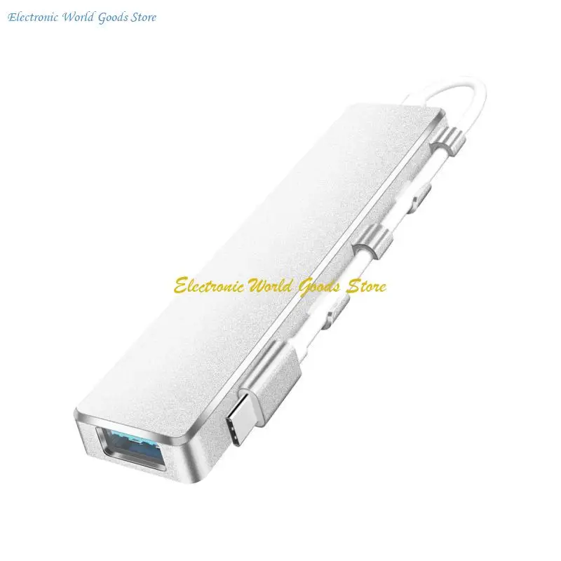 Фото A3PD 4 PORTS USB 2.0 Docking Station 4 в 1 в 1-концентраторе USB Splitter 5 Гбит / с №2
