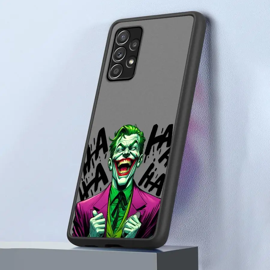 Фото Чехол для Samsung Galaxy A22 A35 A36 A53 A21s A73 A24 A52 A56 A54 A34 A25 A26 Soft shell Funny Clown Cute №2