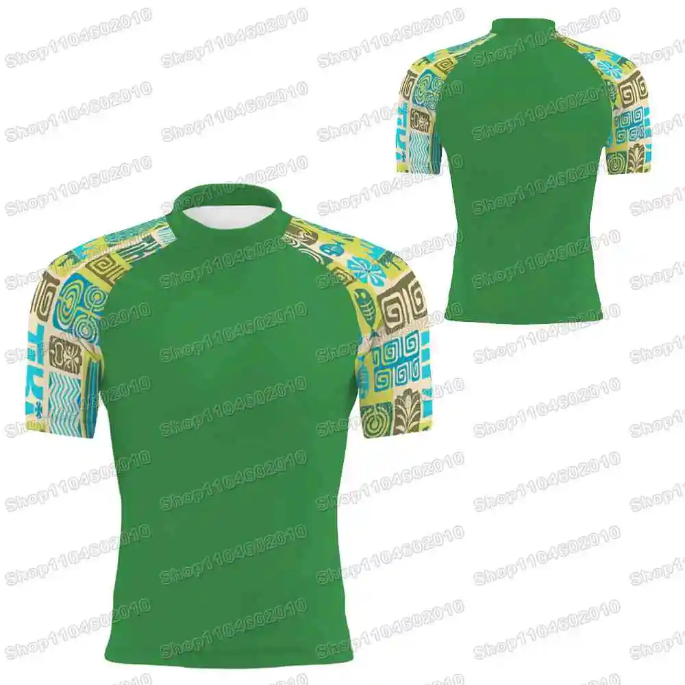 5th Newly Summer WWF Wrestling Rash Guards Серфинг Джерси Пляжные рубашки Купальники Дайвинг Тренажерный зал ММА BJJ Мужчины Джиу-джитсу Фитнес-наборы (art.: 3920cd8e2fe37) - 3920cd8e2fe37