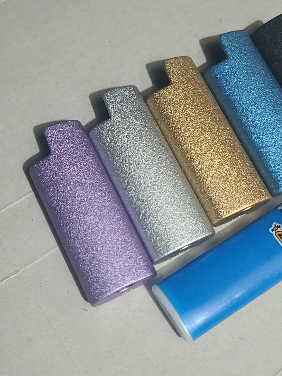 Фото Bic 1 шт. Новый J5 чехол для зажигалки многоразовый металлический бронированный газовый №2