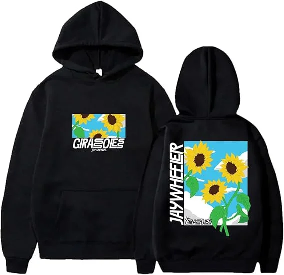 Толстовки Jay Wheeler Dia Soleado Girasoles Album 2025, товары для косплея, женские и мужские модные толстовки с длинными рукавами Толстовки и свитшоты