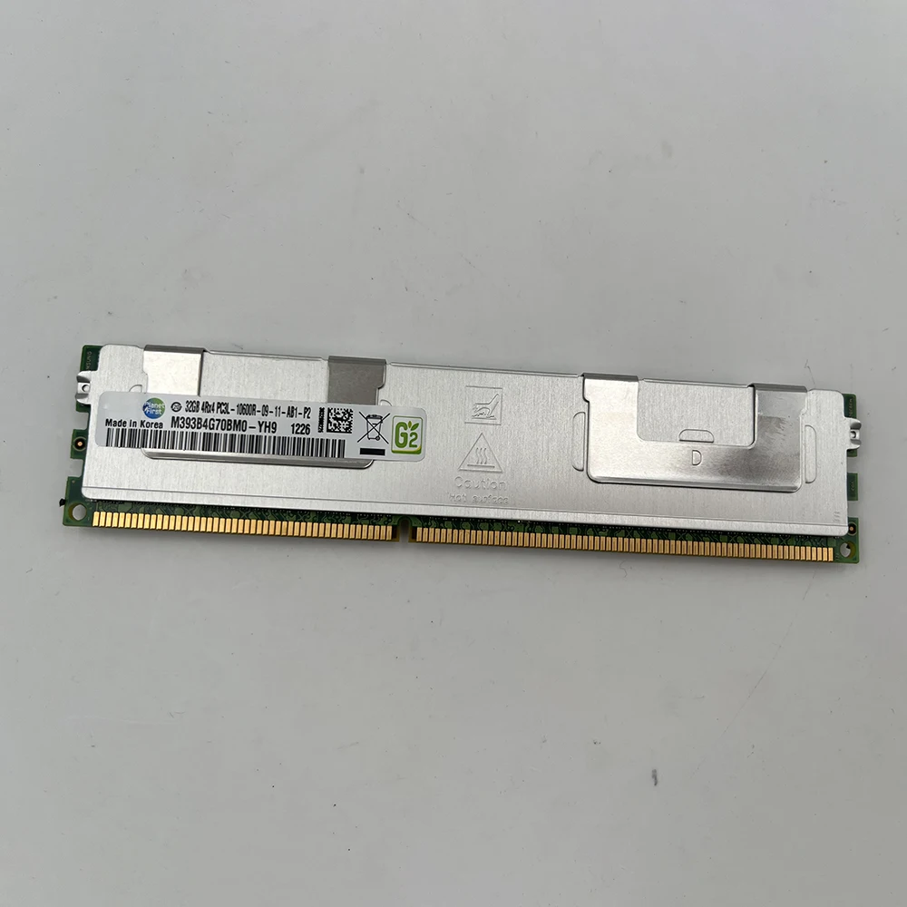 1 шт. Оперативная память 32G 4RX4 PC3L-10600R-09-11 1333 ECCДля памяти Samsung M393B4G70BM0-YH9