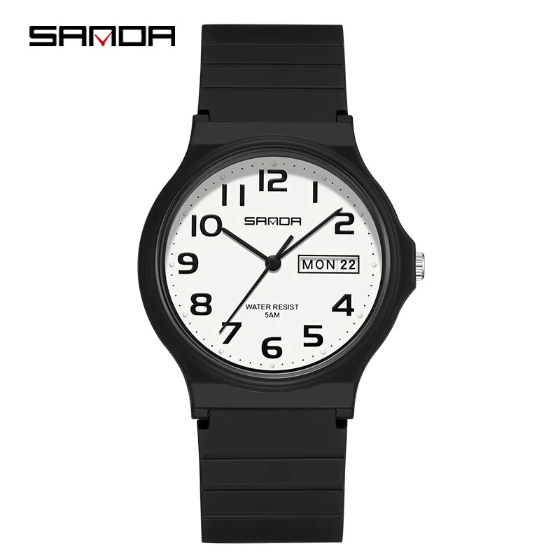 Fashion Sanda 9072 Top Brand Mini Simple Students Soft Tpu Light Water Resistant Quartz Women Outdoor Sports Analog Gifts Watch (art.: 3920ca6be0e50) - 3920ca6be0e50