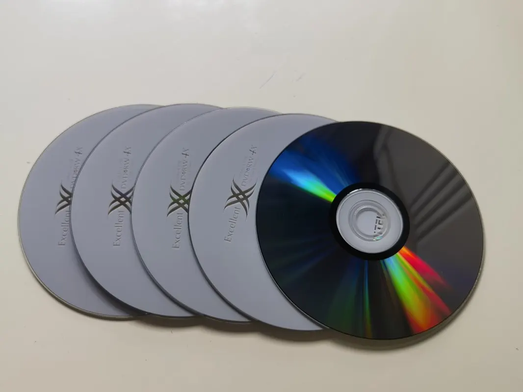 Фото Dvd + RW DVD перезаписываемый диск 120 мин 4,7 ГБ 4X DVD RW диск 10 шт. №1