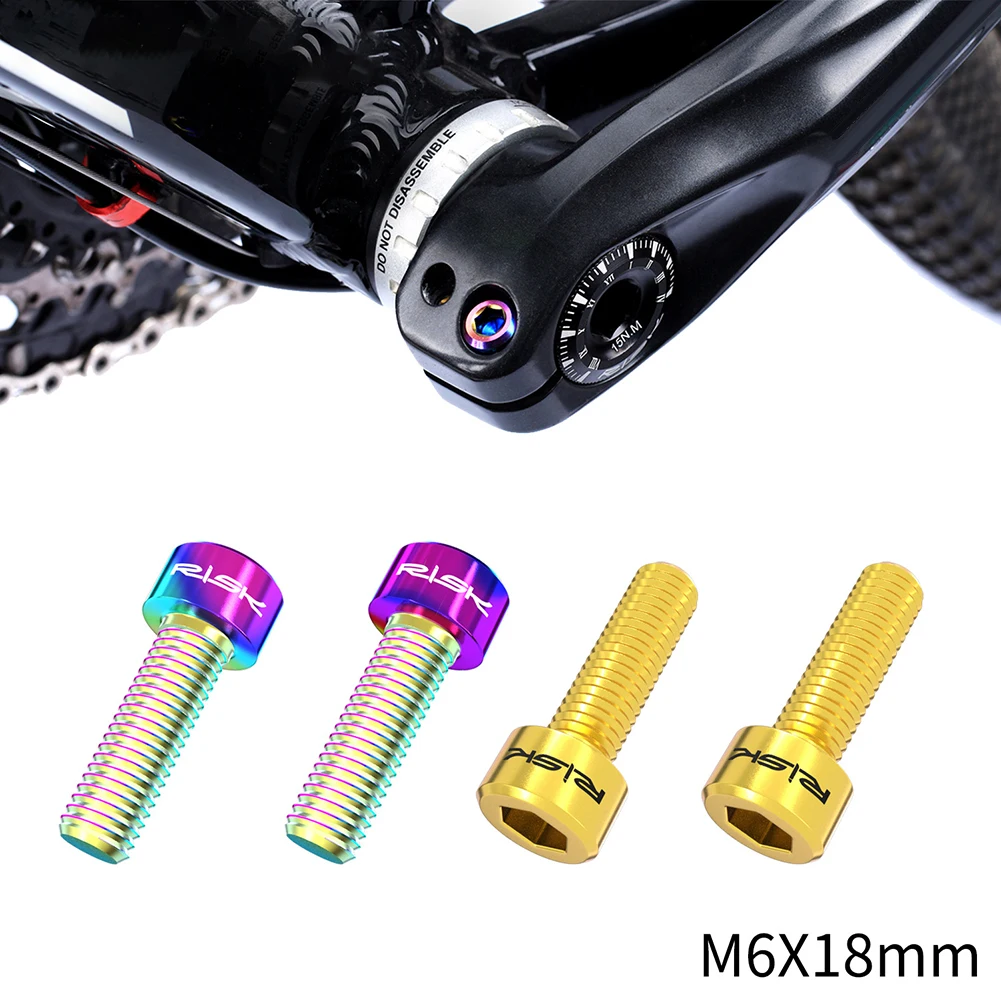 2 шт., зажимные болты из титанового сплава для велосипеда Shimano ULTEGRA HollowTech
