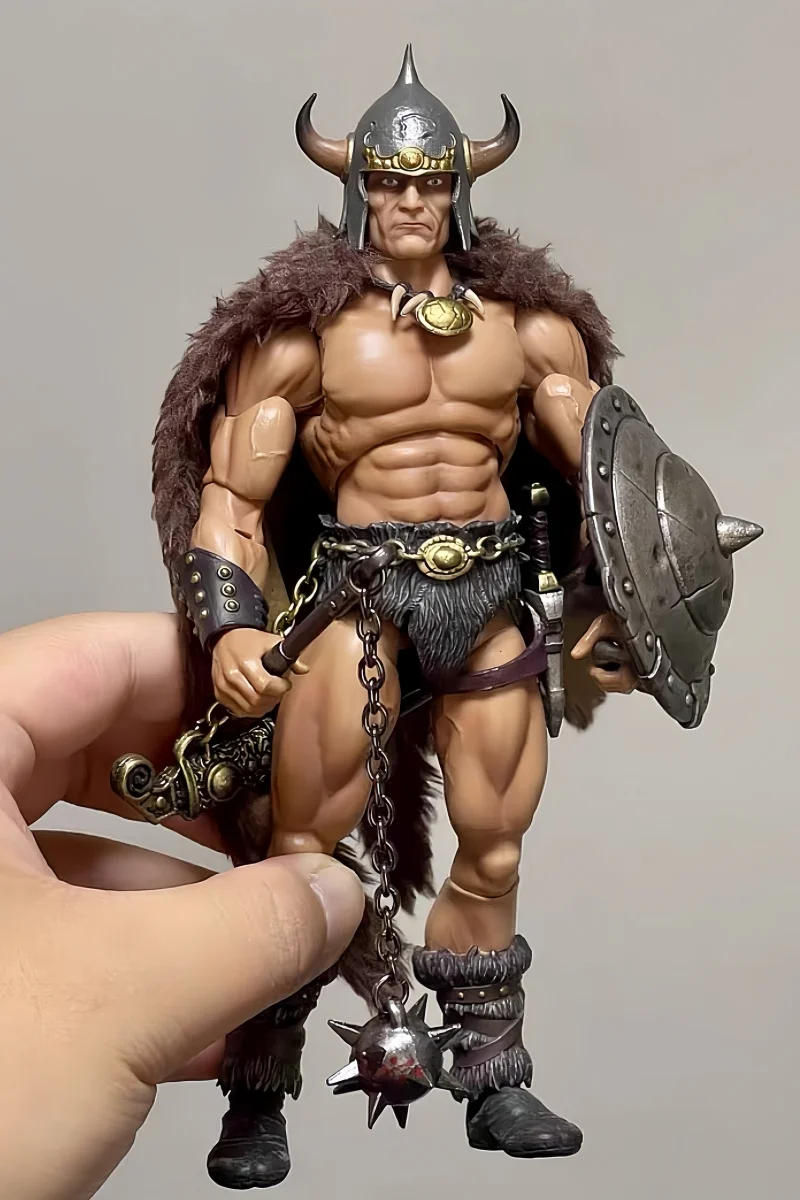 Горячая 1/12 7 дюймов Harbinger Studios Savage Тигель Фигурка Волна 2 Jaeger Nashom Krieger Whoman Barbarian Аниме Модель Подарки