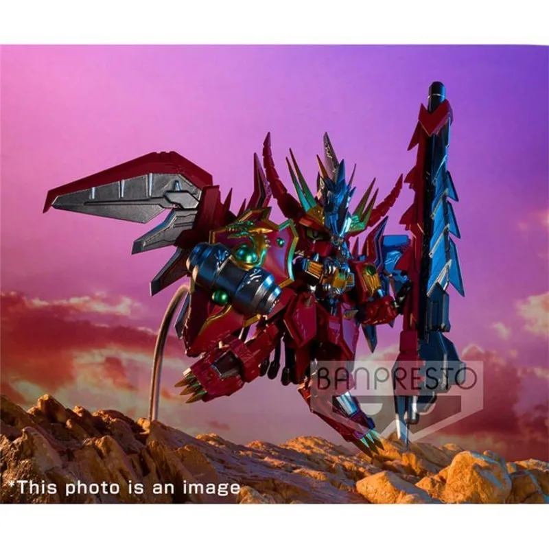 Фото Оригинальная Сборная модель Bandai SD Dragon Warrior Chuangjie Chuan Q Version BB Gundam, детские игрушки, подарок для мальчиков №2