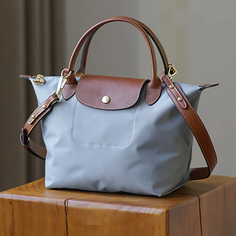 Фото Кожаная сумка через плечо, подходит для Longchamp Terra, замена без перфорации, аксессуары для модификации №3