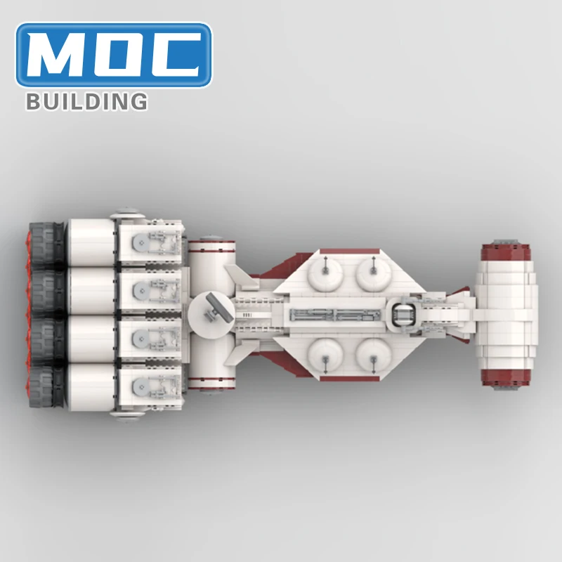 Фото Космический фильм Starfighters MOC Строительные блоки The Rebellion Tantive-IV Истребитель Космический корабль Технология Кирпичи Дисплей Игрушки Xmas Gitf №4