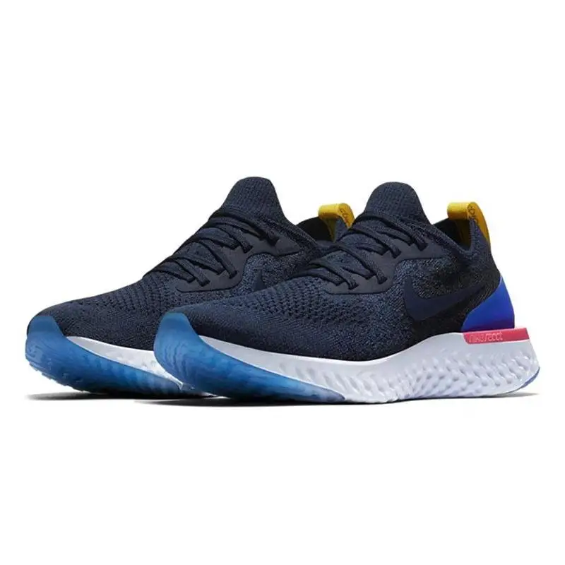 Фото Кроссовки Nike Epic React Flyknit College Navy AQ0067-400 №3