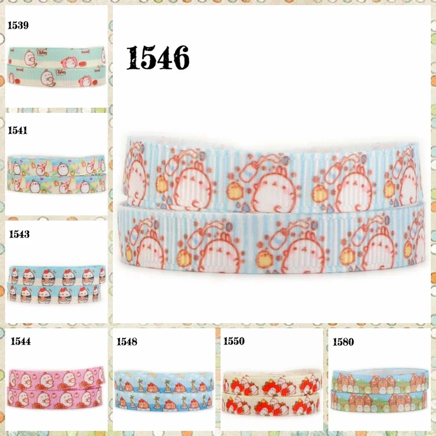 Новые 9 мм 50 ярдов японских мультфильмов Sumikko Gurashi ленты с принтом в репсовую ленту