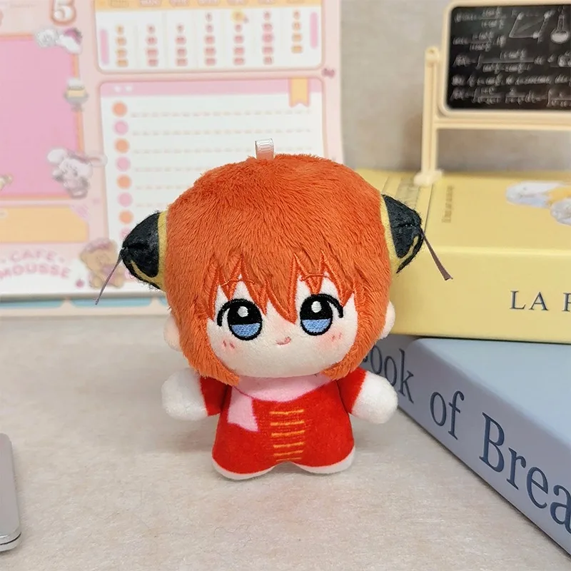 10 см GINTAMA Okita Sougo плюшевая игрушка-подвеска аниме мультфильм Kagura плюшевая кукла Katsura Kotarou брелок для ключей сумка кулон детский подарок (art.: 3920d21bdc6fe) - 3920d21bdc6fe