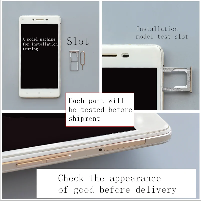 Подходит для VIVO Y15S Y10 V2140A SIM - карт лоток SIM - карты кронштейн слот адаптер и кронштейн лотка Micro SD - карты со свободно всплывающей иглой (art.: 3920c34694fa8) - 3920c34694fa8