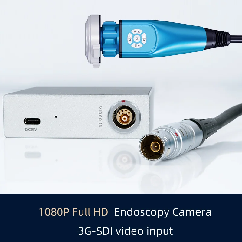 Фото Full HD портативная медицинская ЛОР-эндоскопическая камера для ЛОР-ветеринарной диагностики и хирургии домашних животных №3
