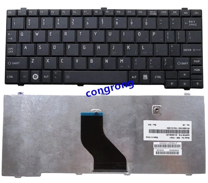Клавиатура для ноутбука TOSHIBA NB500 T110 NB200 NB201 NB202 NB205 NB255 NB250 английская клавиатура США