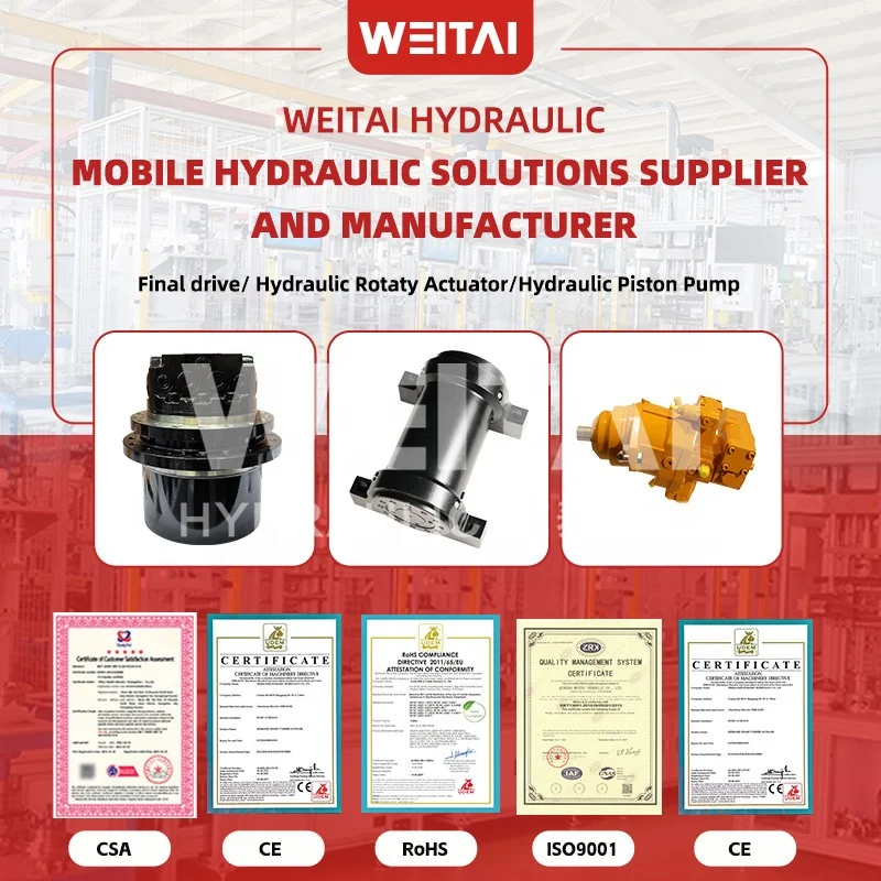 Фото WEITAI Прямые поставки с фабрики WTM-04I 3-4 тонны, моторное устройство в сборе, концевая привод гидравлического экскаватора №5