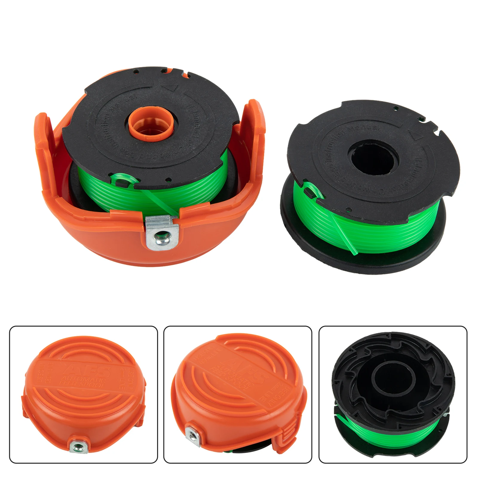 Высокоточная Инженерная катушка триммера + крышка для Black & Decker GL7033 GL8033 GL9035, 6 шт. в упаковке, превосходное качество (art.: 3920c7bfd767c) - 3920c7bfd767c