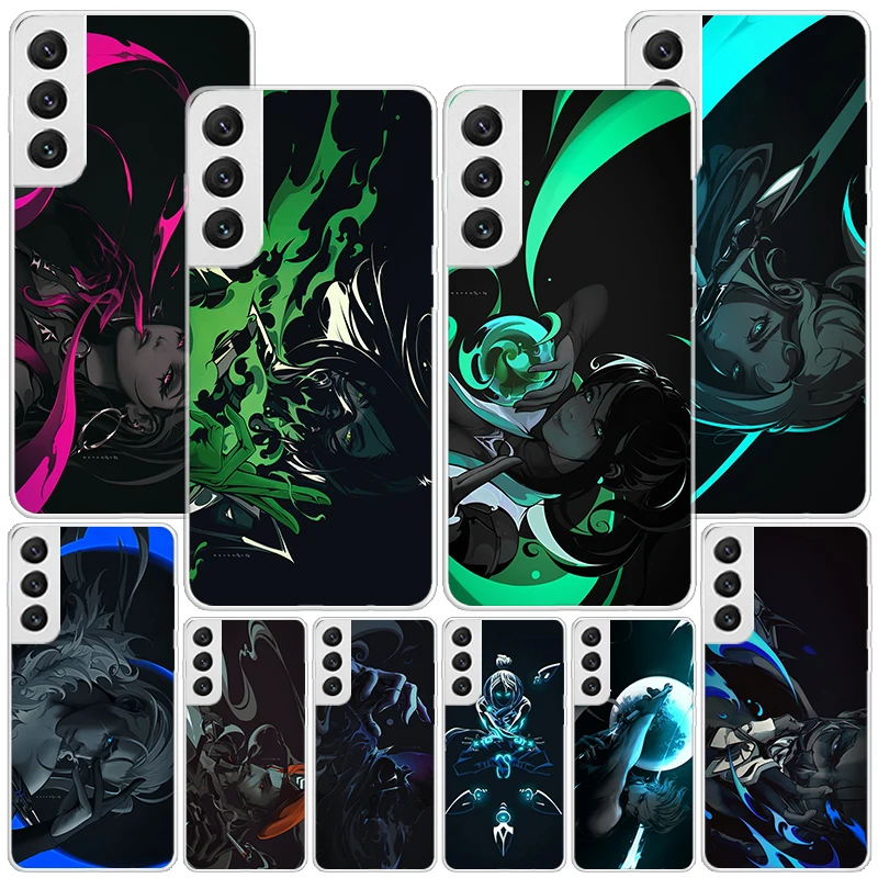 Valorant крутой чехол для телефона Samsung Galaxy S23 S22 S21 Ultra S10 Plus S20 FE S10E S9 S8 + S7 Edge мягкий чехол Coque