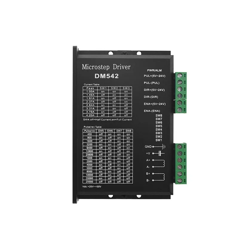 Фото Драйвер шагового двигателя Dm5457/86 цифровой DSP заменяет M556/TB6600 №5