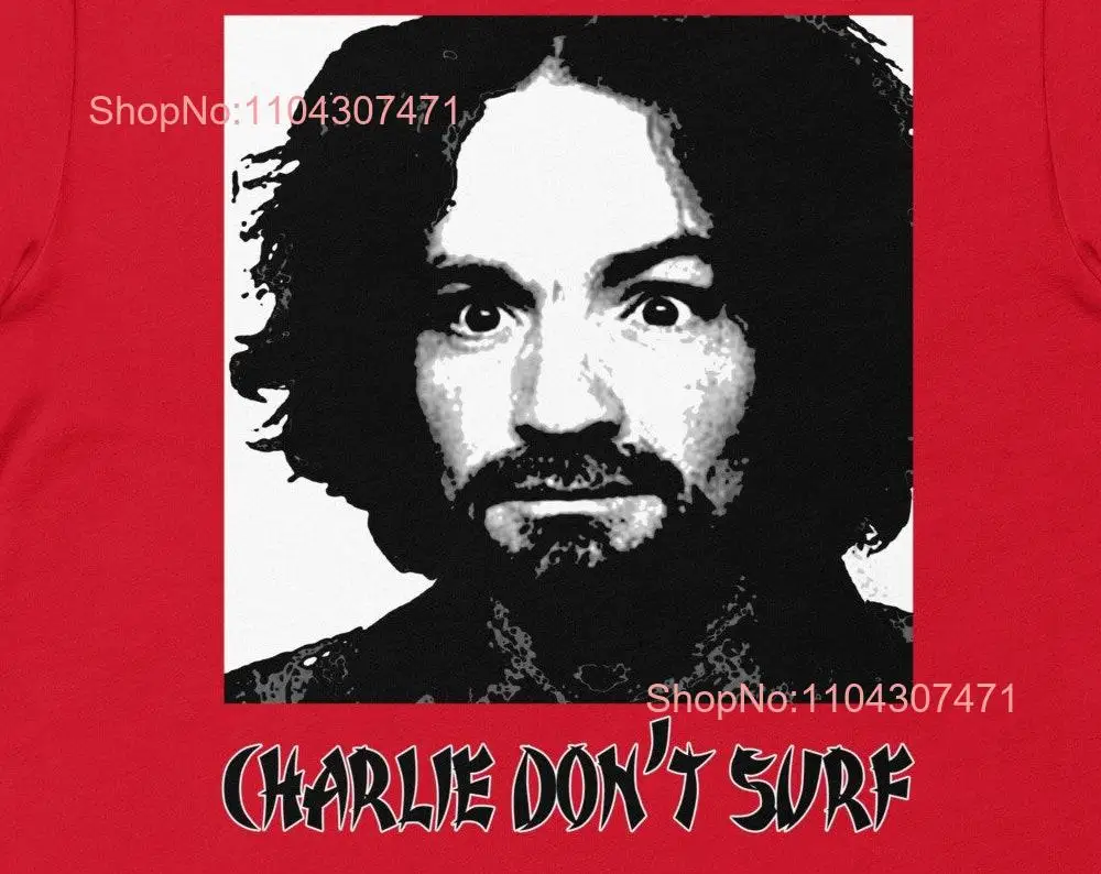 Футболка Charlie Don't Surf manson apocalypse now с длинными или короткими рукавами
