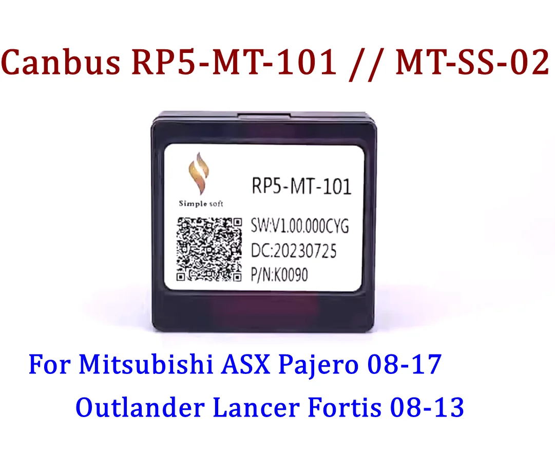 Автомобильный адаптер проводки Canbus Box Decoder для Mitsubishi Lancer ASX Outlander Rockford Audio RP5-MT-001/101