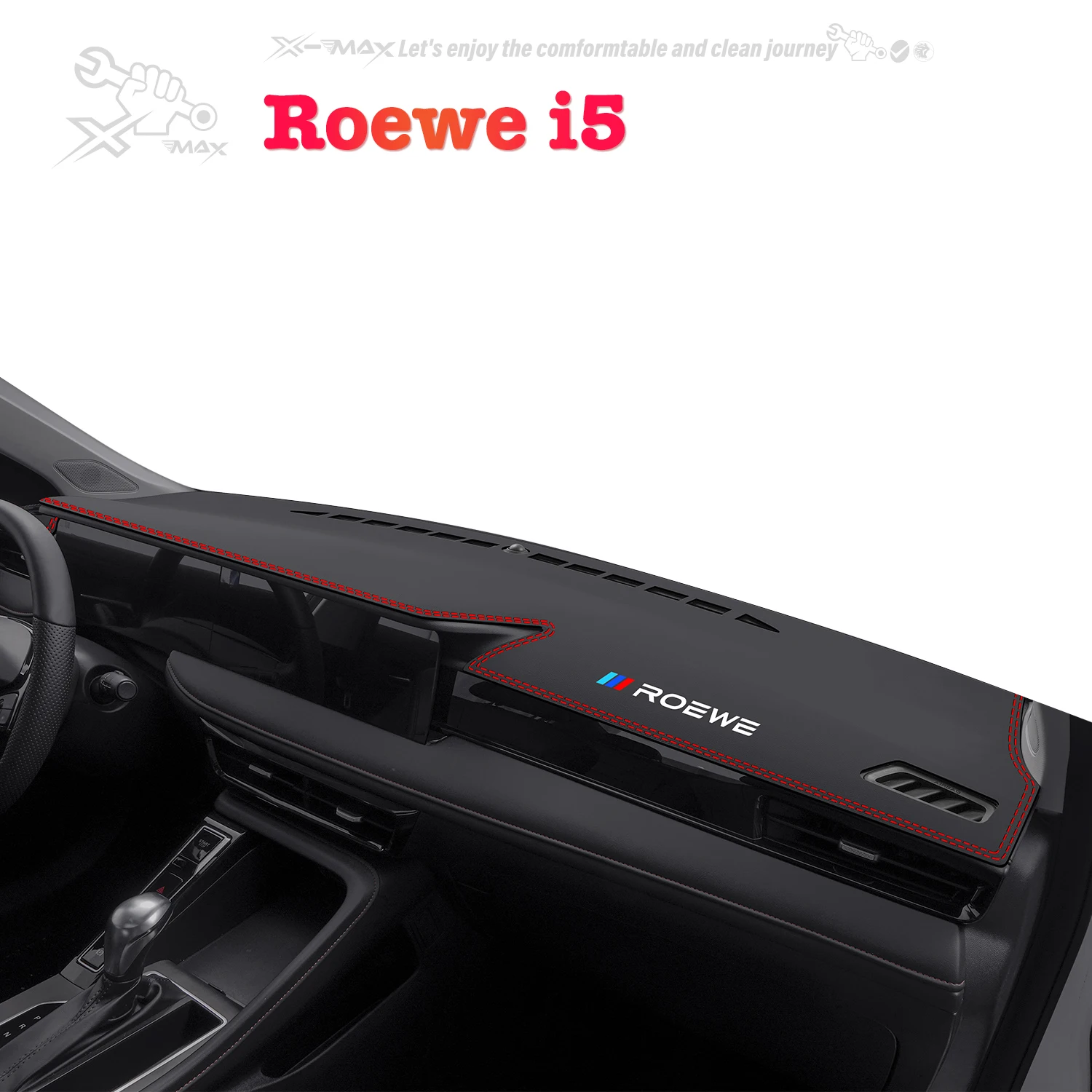 Коврик для приборной панели автомобиля с левым рулем для Roewe i5 2019-2024