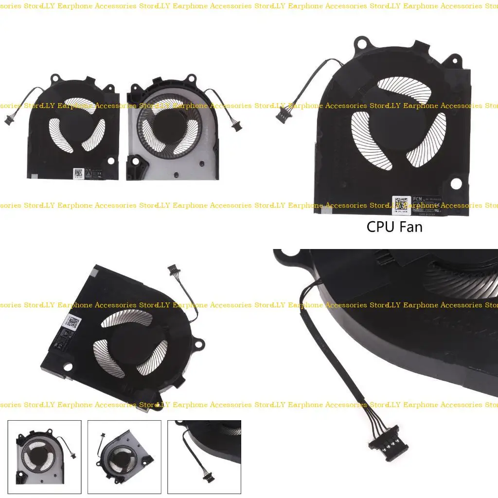 462E ноутбука вентилятора графической карты GPU CPU COLING FAN для G15 5510 5511 5515 2021