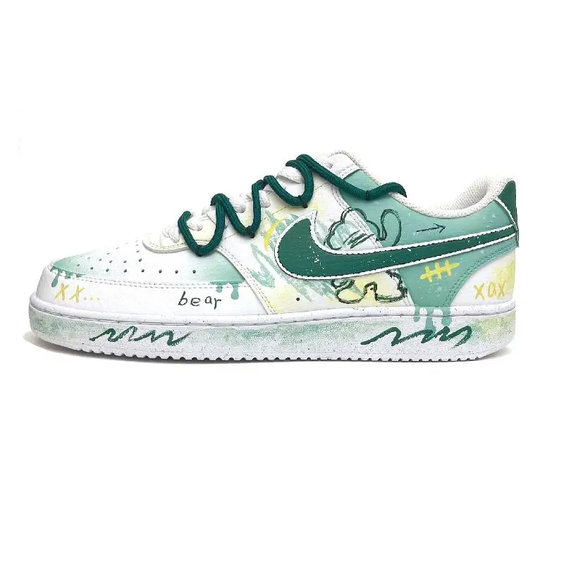 【Настроить】Nike Court Vision 1, обувь для скейтбординга, мужские кроссовки, DH2987-101