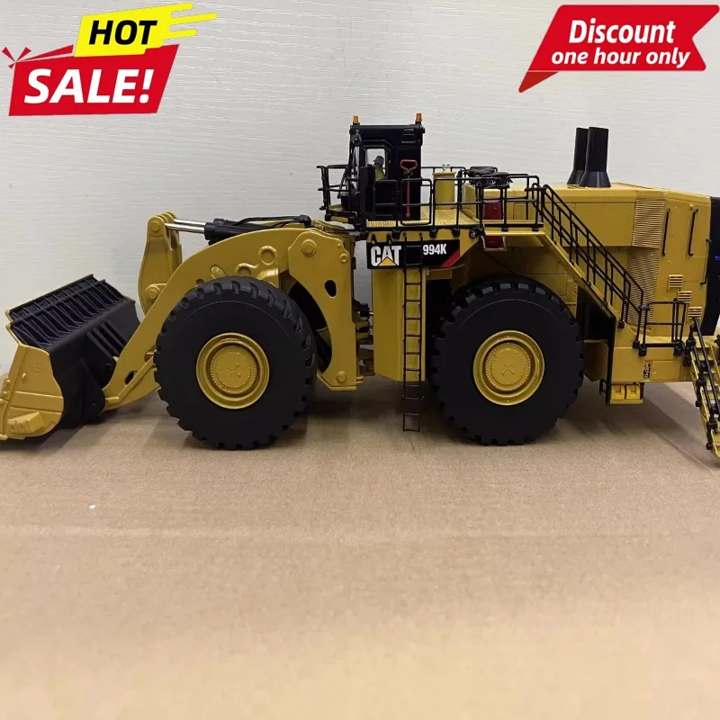Для DM85505C 1:50 CAT Caterpillar 994K большой колесный погрузчик из сплава, инженерная модель автомобиля