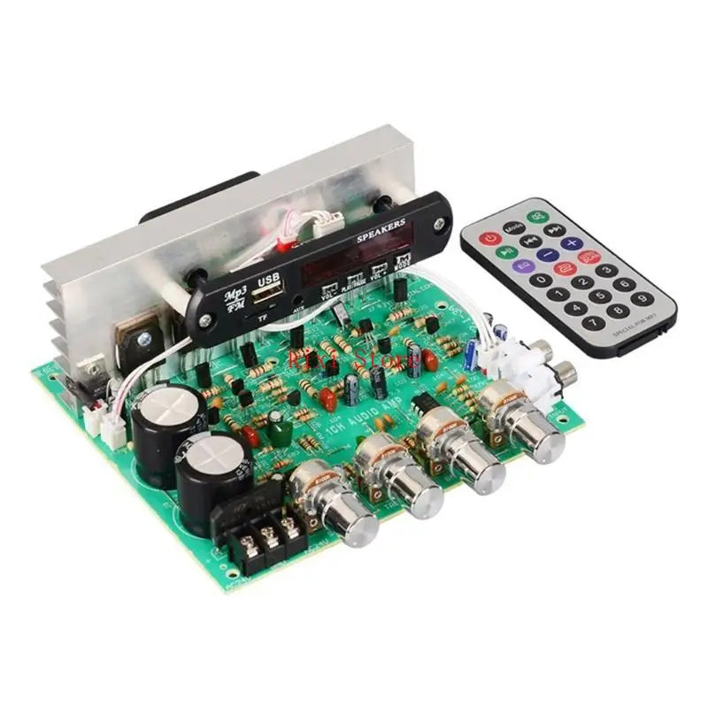 Фото DX-2.1 80WX3 Усилитель с высоким уровнем выступлений 2,1CH AMP Poard с удаленным №4