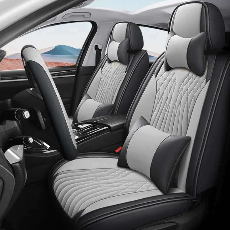 Из искусственной кожи универсальный чехол на сиденье для Mercedes GLA CLA CLS GLC GLE GLK GLS CLK SLC SL ML GL автомобильные аксессуары для интерьера
