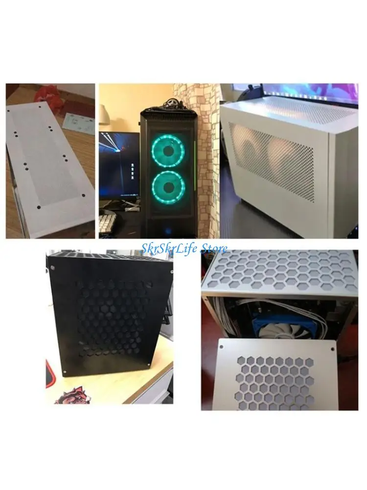 E65E 1 Piece 30x100см компьютерный шасси вентиляционный фильтр сетка ПВХ компьютер PVC для корпуса вентилятор Pust Pliplater