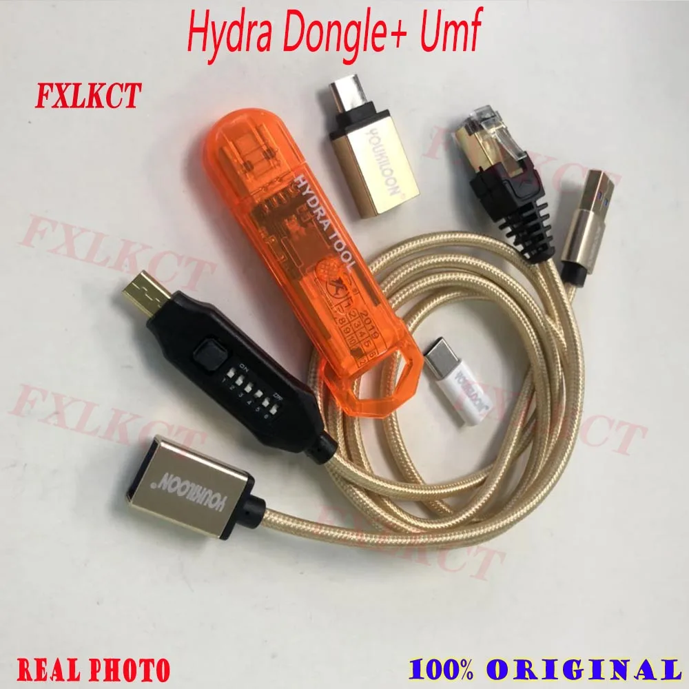 USB-ключ Hydra — ключ для всех инструментов HYDRA, программного обеспечения + комплект кабелей для загрузки UMF, простой переключатель, новейший