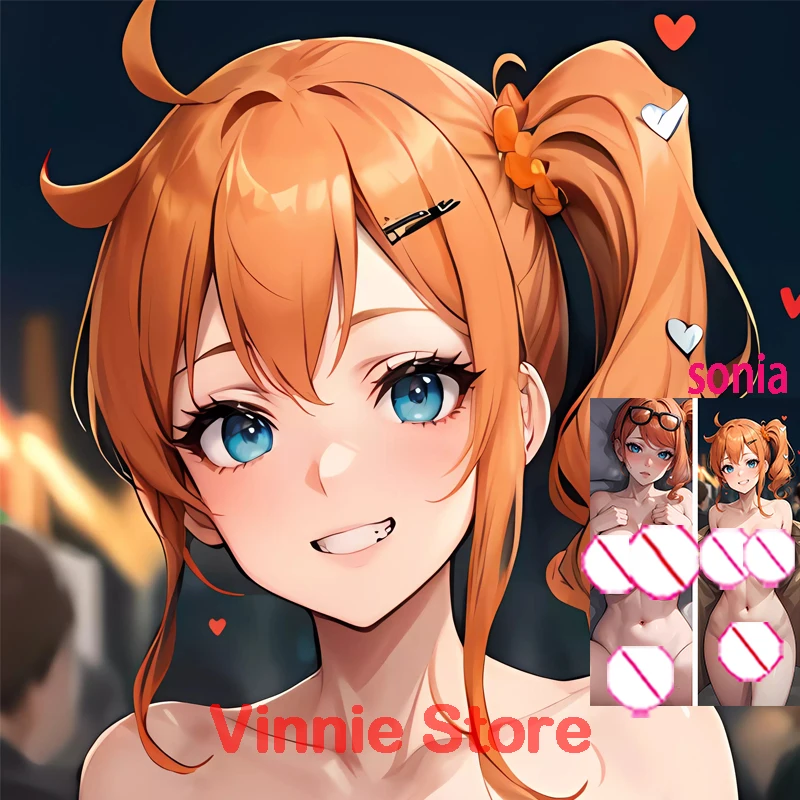 Двусторонняя наволочка для тела Dakimakura anime sonia, подушка в натуральную величину, наволочка для тела для взрослых