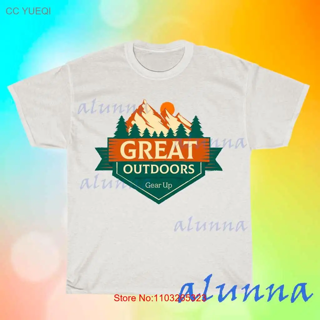 Новая мужская белая футболка The Great Outdoors Chet, забавный размер от S до 5XL