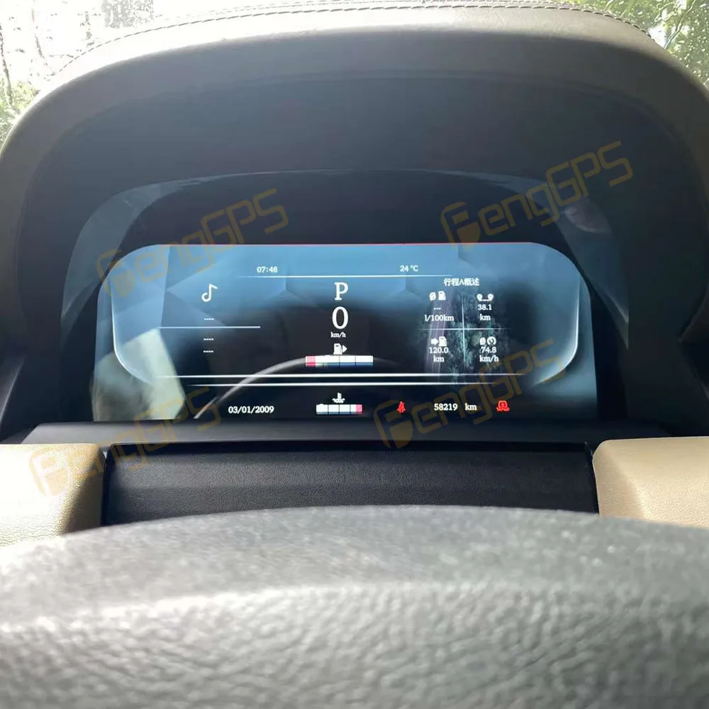 Фото Для Land Rover Discovery 4 LCD Цифровой RelayVirtual кабина скоростной приборной панели автомобильные части Автомобильный дисплей приборной панели №2