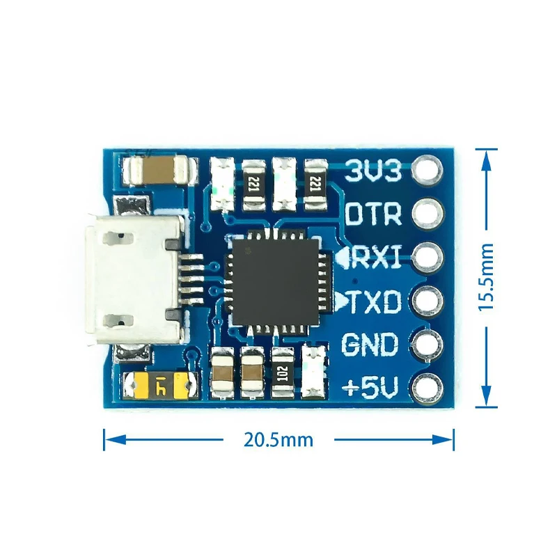 Фото MCU2012 CP2102 USB для TTL-модуля связи, мини-программатор, загрузчик №2